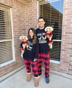 Crème of the Crop Dachshunds English Cream Miniature Dachshund Christmas 2020