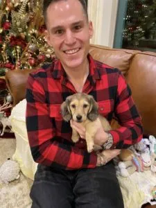 Creme of the Crop Miniature Dachshund Puppy Scott & Colin